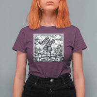Heated Chivalry Medieval Knights Kissing LGBT Pride T Shirt For Women