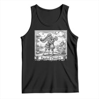 Heated Chivalry Medieval Knights Kissing LGBT Pride Tank Top