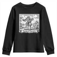 Heated Chivalry Medieval Knights Kissing LGBT Pride Youth Sweatshirt