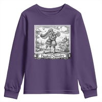 Heated Chivalry Medieval Knights Kissing LGBT Pride Youth Sweatshirt