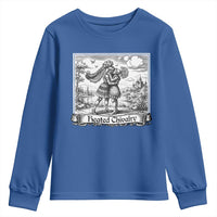 Heated Chivalry Medieval Knights Kissing LGBT Pride Youth Sweatshirt