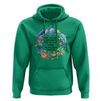 Back To School Hoodie We Are All Different But In This School We All Swim Together Sea Animals - Wonder Print Shop
