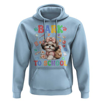 Funny Bark To School Hoodie Shih Tzu Dogs School Supplies Paw - Wonder Print Shop