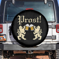 German Prost Spare Tire Cover Lion Cheers Beer Drinking Oktoberfest - Wonder Print Shop