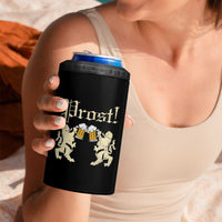 German Prost 4 in 1 Can Cooler Tumbler Lion Cheers Beer Drinking Oktoberfest - Wonder Print Shop
