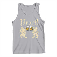 German Prost Tank Top Lion Cheers Beer Drinking Oktoberfest - Wonder Print Shop