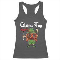 Funny Pretzel Racerback Tank Top Guten Tag Lederhosen Bratwurst Oktoberfest - Wonder Print Shop