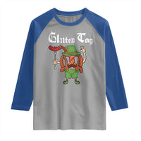 Funny Pretzel Raglan Shirt Guten Tag Lederhosen Bratwurst Oktoberfest - Wonder Print Shop
