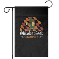 Funny Bigfoot Garden Flag Oktoberfest Champion Beer Lederhosen - Wonder Print Shop