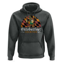 Funny Bigfoot Hoodie Oktoberfest Champion Beer Lenderhosen - Wonder Print Shop