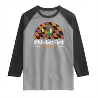 Funny Bigfoot Raglan Shirt Oktoberfest Champion Beer Lederhosen - Wonder Print Shop