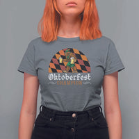 Funny Bigfoot T Shirt For Women Oktoberfest Champion Beer Lenderhosen - Wonder Print Shop