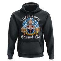 I Like Big Mugs And I Cannot Lie Hoodie Oktoberfest Party Beer Dirndl Bavarian Flag - Wonder Print Shop