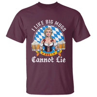 I Like Big Mugs And I Cannot Lie T Shirt Oktoberfest Party Beer Dirndl Bavarian Flag - Wonder Print Shop