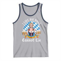 I Like Big Mugs And I Cannot Lie Tank Top Oktoberfest Party Beer Dirndl Bavarian Flag - Wonder Print Shop