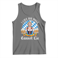 I Like Big Mugs And I Cannot Lie Tank Top Oktoberfest Party Beer Dirndl Bavarian Flag - Wonder Print Shop