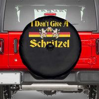 Funny Oktoberfest Spare Tire Cover I Don't Give a Schnitzel German Lion Beer - Wonder Print Shop