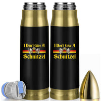 Funny Oktoberfest Bullet Tumbler I Don't Give a Schnitzel German Lion Beer - Wonder Print Shop