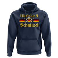 Funny Oktoberfest Hoodie I Don't Give a Schnitzel German Lion Beer - Wonder Print Shop