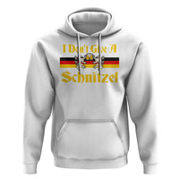 Funny Oktoberfest Hoodie I Don't Give a Schnitzel German Lion Beer - Wonder Print Shop