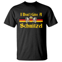 Funny Oktoberfest T Shirt I Don't Give a Schnitzel German Lion Beer - Wonder Print Shop