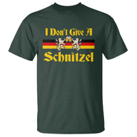 Funny Oktoberfest T Shirt I Don't Give a Schnitzel German Lion Beer - Wonder Print Shop