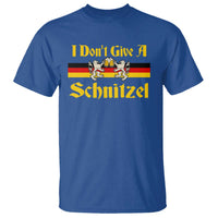 Funny Oktoberfest T Shirt I Don't Give a Schnitzel German Lion Beer - Wonder Print Shop