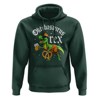 Funny Oktoberfest Dinosaur Hoodie Oktobasaurus Rex Lederhosen Bavarian Beer - Wonder Print Shop