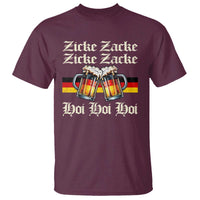 Funny Zicke Zacke Hoi T Shirt Oktoberfest German Flag Party - Wonder Print Shop