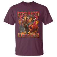 Funny Experienced Cock Handler T Shirt Inappropriate Adult Humor Chicken - Wonder Print Shop