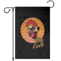 Funny Big Cock Chicken Garden Flag Raunchy Inappropriate Adult Humor - Wonder Print Shop