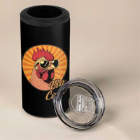 Funny Big Cock Chicken 4 in 1 Can Cooler Tumbler Raunchy Inappropriate Adult Humor - Wonder Print Shop