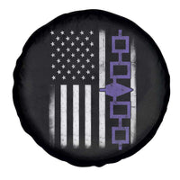 Haudenosaunee Iroquois USA Flag Native American Spare Tire Cover - Wonder Print Shop