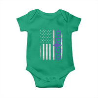 Haudenosaunee Iroquois USA Flag Native American Baby Onesie - Wonder Print Shop