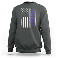 Haudenosaunee Iroquois USA Flag Native American Sweatshirt - Wonder Print Shop