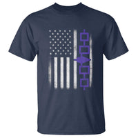 Haudenosaunee Iroquois USA Flag Native American T Shirt - Wonder Print Shop