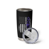 Haudenosaunee Iroquois USA Flag Native American Tumbler Cup - Wonder Print Shop