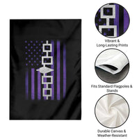 Haudenosaunee Iroquois Pride USA Flag Native American Garden Flag - Wonder Print Shop