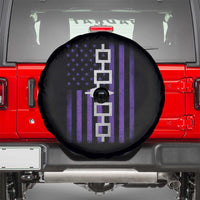 Haudenosaunee Iroquois Pride USA Flag Native American Spare Tire Cover - Wonder Print Shop