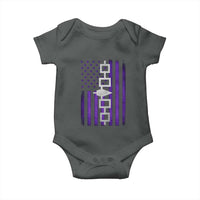 Haudenosaunee Iroquois Pride USA Flag Native American Baby Onesie - Wonder Print Shop