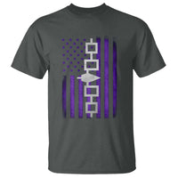 Haudenosaunee Iroquois Pride USA Flag Native American T Shirt - Wonder Print Shop