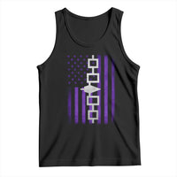 Haudenosaunee Iroquois Pride USA Flag Native American Tank Top - Wonder Print Shop