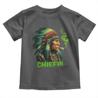 Funny Chiefin Weed Indian Native American Marijuana Toddler T Shirt - Wonder Print Shop