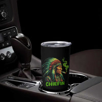 Funny Chiefin Weed Indian Native American Marijuana Tumbler Cup - Wonder Print Shop