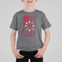 Oglala Lakota Sioux USA Flag Native American T Shirt For Kid - Wonder Print Shop