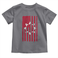 Oglala Lakota Sioux USA Flag Native American Toddler T Shirt - Wonder Print Shop