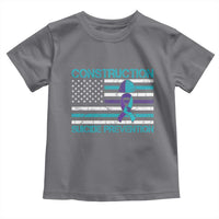 Construction Suicide Prevention Awareness Toddler T Shirt Mental Health American Flag