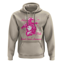 Breast Cancer Awareness Hoodie In October We Wear Pink Halloween Witch