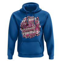 Breast Cancer Awareness Hoodie It Came We Fought I Won Boxing Gloves Pink Ribbon Flowers Leopard - Wonder Print Shop
