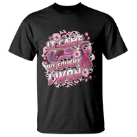 Breast Cancer Awareness T Shirt It Came We Fought I Won Boxing Gloves Pink Ribbon Flowers Leopard - Wonder Print Shop